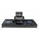 U91028BL2 - FC Set PLX9/SL1200 Black MK2 Plus (Laptop Shelf + Wheels)