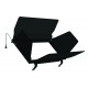 BARNDOOR para BRICK. Negro