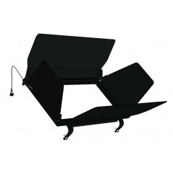 BARNDOOR para BRICK. Negro