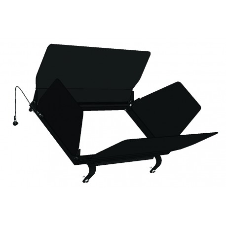 BARNDOOR para BRICK. Negro