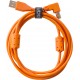 U95006OR - Ultimate Audio Cable USB 2.0 A-B Orange Angled 3m