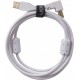 U95006WH - Ultimate Audio Cable USB 2.0 A-B White Angled 3m
