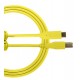 U96001YL - Ultimate Audio Cable USB 2.0 C-B Yellow Straight 1,5m
