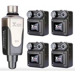 U4R4 (1 emisor + 4 receptores) - Para In-Ear