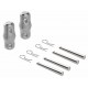 2 BULONES, 4 PINS, 4 R CLIPS PARA P30