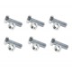 SET DE UNION 6 TORNILLO/6 TUERCA M10X40 P30/40T