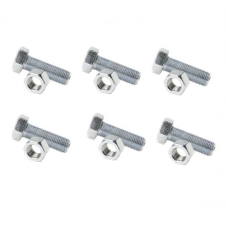 SET DE UNION 6 TORNILLO/6 TUERCA M10X40 P30/40T
