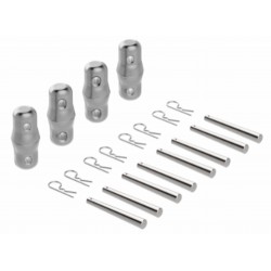 4 BULONES, 8 PINS, 8 R CLIPS PARA P25/30/40 Q/QH