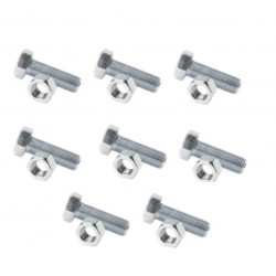 SET DE UNION 8 TORNILLO/8 TUERCA M10X40 P30/40Q