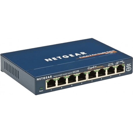 SWITCH NETGEAR GS108 V4 8-Port Switch