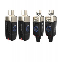 U3D (2 emisores + 2 receptores) - Para Micrófonos
