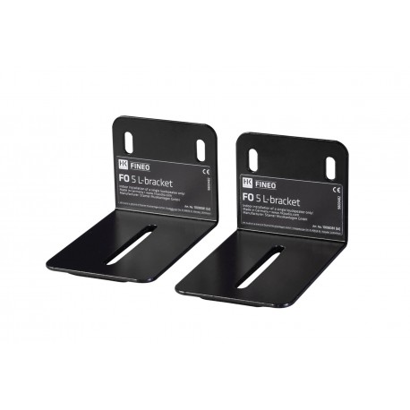 FO 5 L-bracket (pair) black - not available in white/RAL