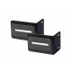 FO 5 L-bracket (pair) black - not available in white/RAL