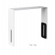 FO 5 U-Bracket white