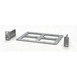1U Rack shelf for half-rack SoundGrid Devices