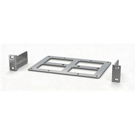 1U Rack shelf for half-rack SoundGrid Devices