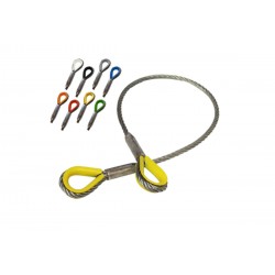 CABLE ACERO C/ PVC Ø 10MM WLL 1,28 TN 1,5M