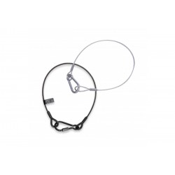 CABLE SEGURIDAD 25KG 1,2CM NEGRO