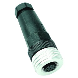 Conector M12 Hembra de 8 pins IP67