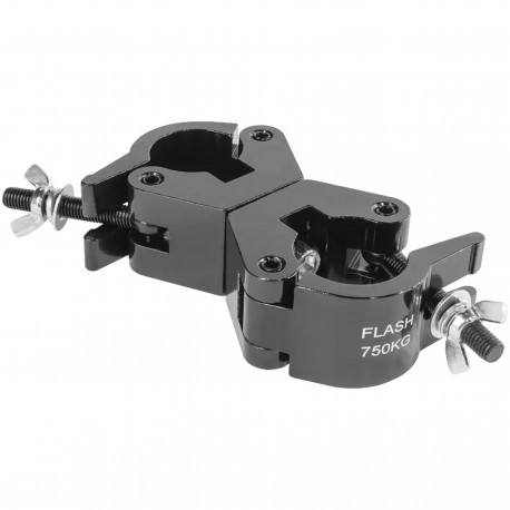 Clamp ALU Black Double 750kg