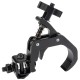 Clamp ALU black 100KG Q23 quick trigger