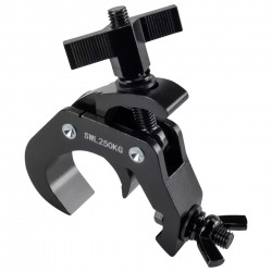 Clamp ALU Black 250kg quick trigger