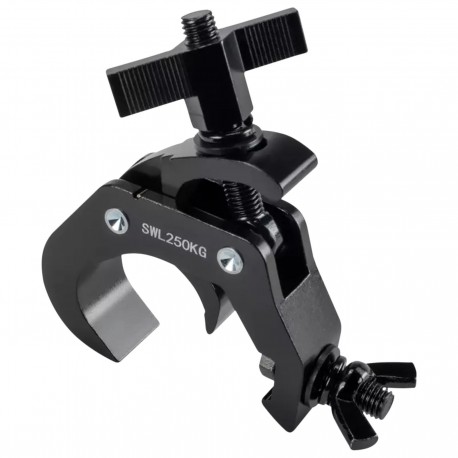 Clamp ALU Black 250kg quick trigger