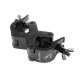 Clamp ALU Black Double 2x600kg