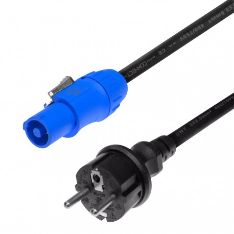 CABLE POWER 230V 3m 3x2,5 POWERCON - Power cable