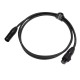 CABLE DATA DMX XLR3 1,5m - DMX 3-pin cable