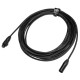 CABLE DATA DMX XLR3 10,0m - DMX 3-pin cable