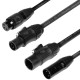 CABLE COMBO POWER-DATA XLR3 10,0 m  - Hybrid power and data cable combining TrueCON power and 3-pin XLR DMX in a single line