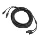 CABLE COMBO POWER-DATA XLR5 10,0 m  - Hybrid power and data cable combining TrueCON power and 5-pin XLR DMX in a single line