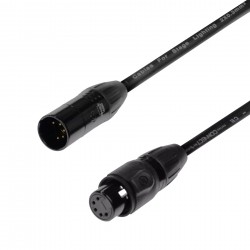 CABLE DATA DMX XLR5 0,5m - DMX 5-pin cable