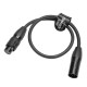 CABLE DATA DMX XLR5 0,5m - DMX 5-pin cable
