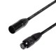 CABLE DATA ADAPTER DMX XLR5 M - XLR3 F  - DMX 5-pin Male to 3-pin Female Adapter