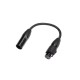 CABLE DATA ADAPTER DMX XLR5 M - XLR3 F  - DMX 5-pin Male to 3-pin Female Adapter