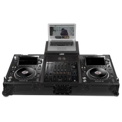 B-STOCK U91086BL - Ultimate Fligt Case Set Pioneer CDJ-3000/A9 Black Plus (L&W)