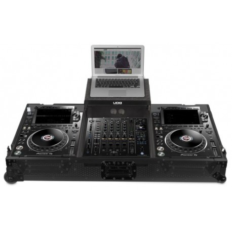 B-STOCK U91086BL - Ultimate Fligt Case Set Pioneer CDJ-3000/A9 Black Plus (L&W)